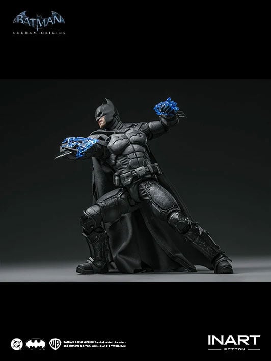 Batman: Arkham Origins InArt Batman (Battle Damaged Ver.) 1/12 Scale Action Figure Gallery Image 24
