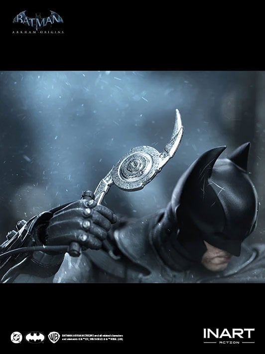 Batman: Arkham Origins InArt Batman (Battle Damaged Ver.) 1/12 Scale Action Figure Gallery Image 14