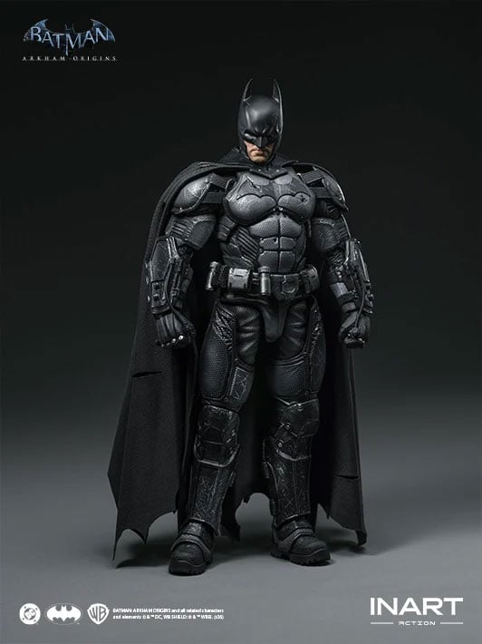Batman: Arkham Origins InArt Batman (Battle Damaged Ver.) 1/12 Scale Action Figure Gallery Image 18