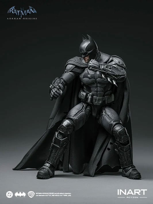 Batman: Arkham Origins InArt Batman (Battle Damaged Ver.) 1/12 Scale Action Figure Gallery Image 22