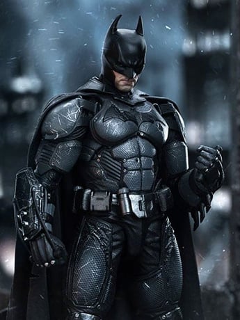 Batman: Arkham Origins InArt Batman (Battle Damaged Ver.) 1/12 Scale Action Figure Gallery Image 2