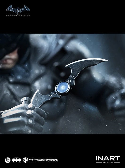 Batman: Arkham Origins InArt Batman (Battle Damaged Ver.) 1/12 Scale Action Figure Gallery Image 13