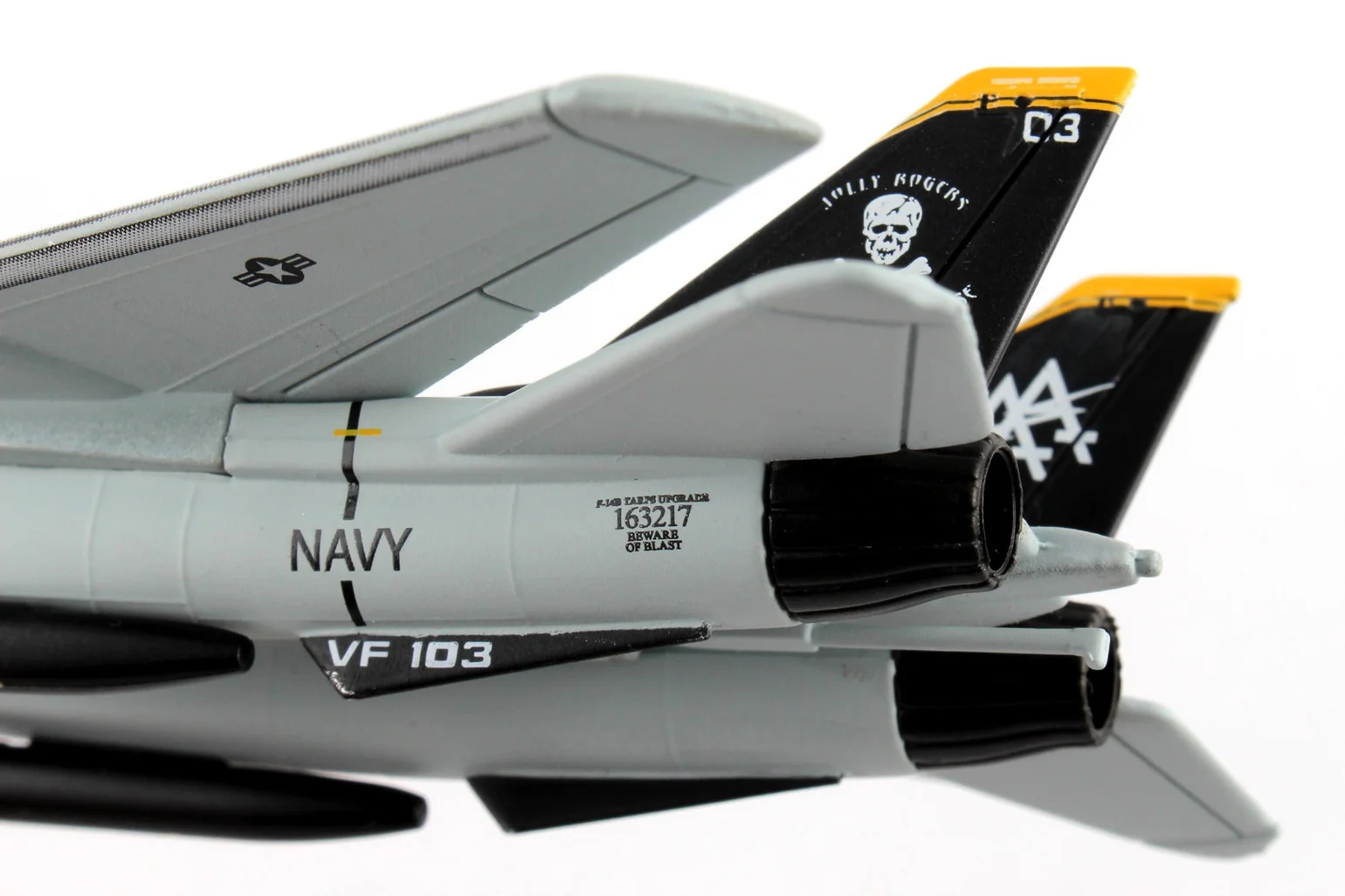 Postage Stamp Collection F-14B Tomcat VF-103 Jolly Rogers 1/160 Scale Replica Gallery Image 9