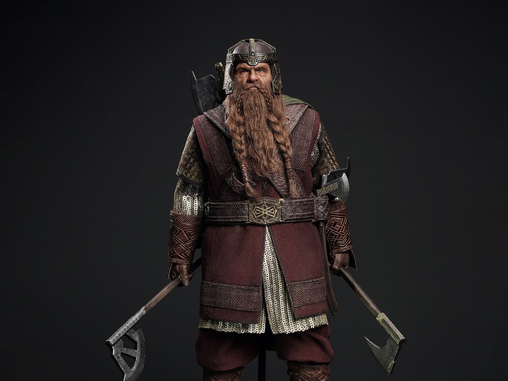 The Lord of the Rings: The Fellowship of the Ring InArt Gimli 1/6 Scale Action Figure Gallery Image 1