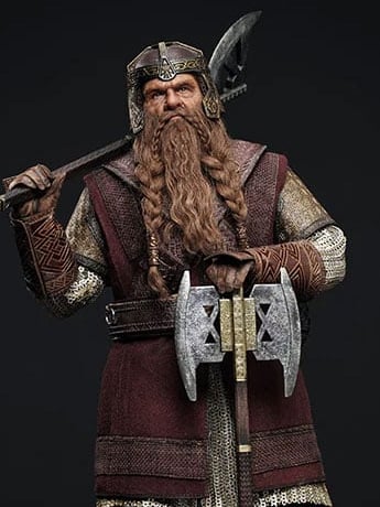 The Lord of the Rings: The Fellowship of the Ring InArt Gimli 1/6 Scale Action Figure Gallery Image 2