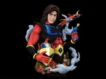 UFO Robot Grendizer King Bust Duke Fleed 1/4 Scale Limited Edition