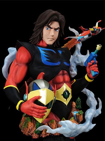 UFO Robot Grendizer King Bust Duke Fleed 1/4 Scale Limited Edition