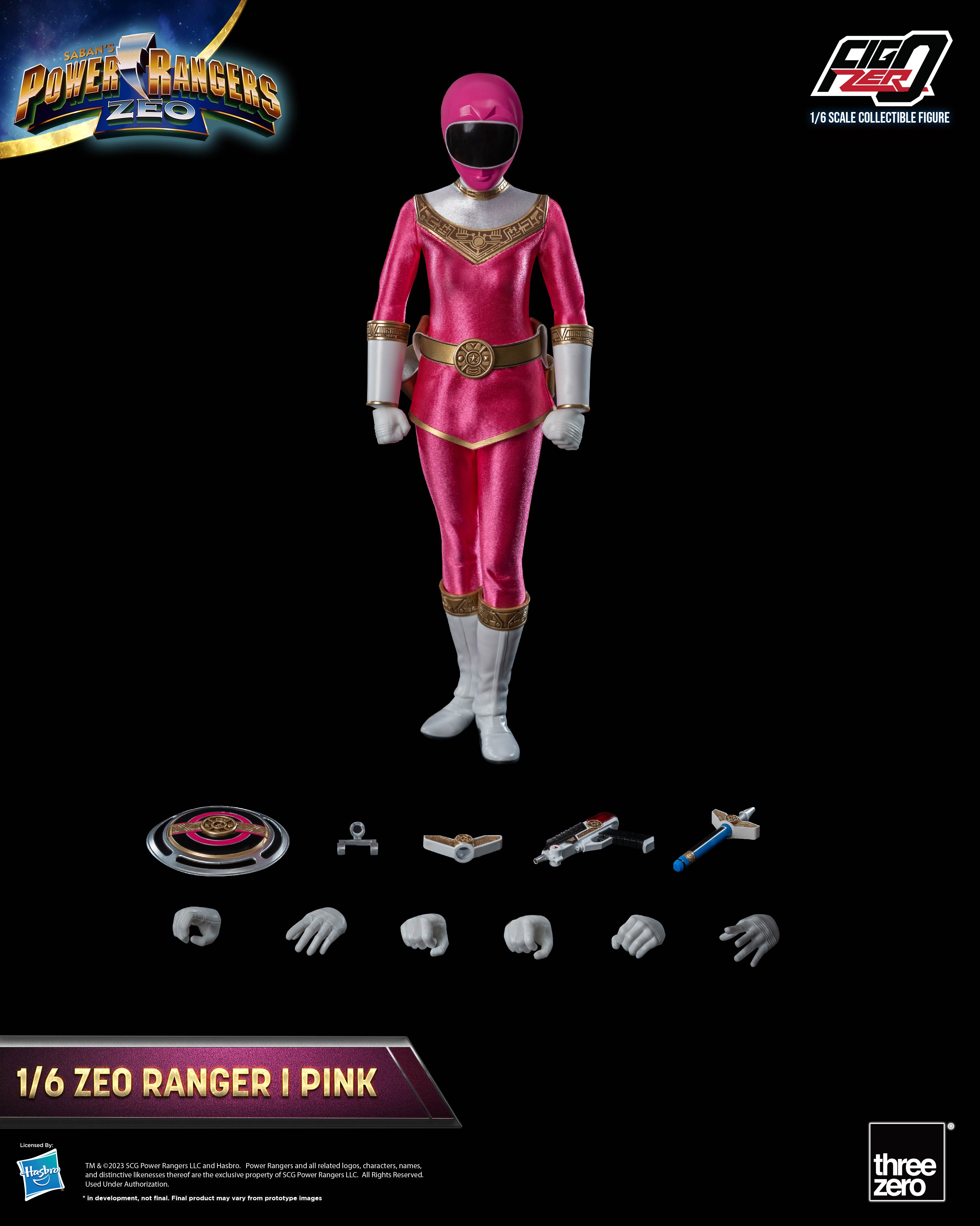 Power Rangers Zeo FigZero Zeo Rangers 1/6 Scale Figure 5-Pack (Reissue) Gallery Image 21