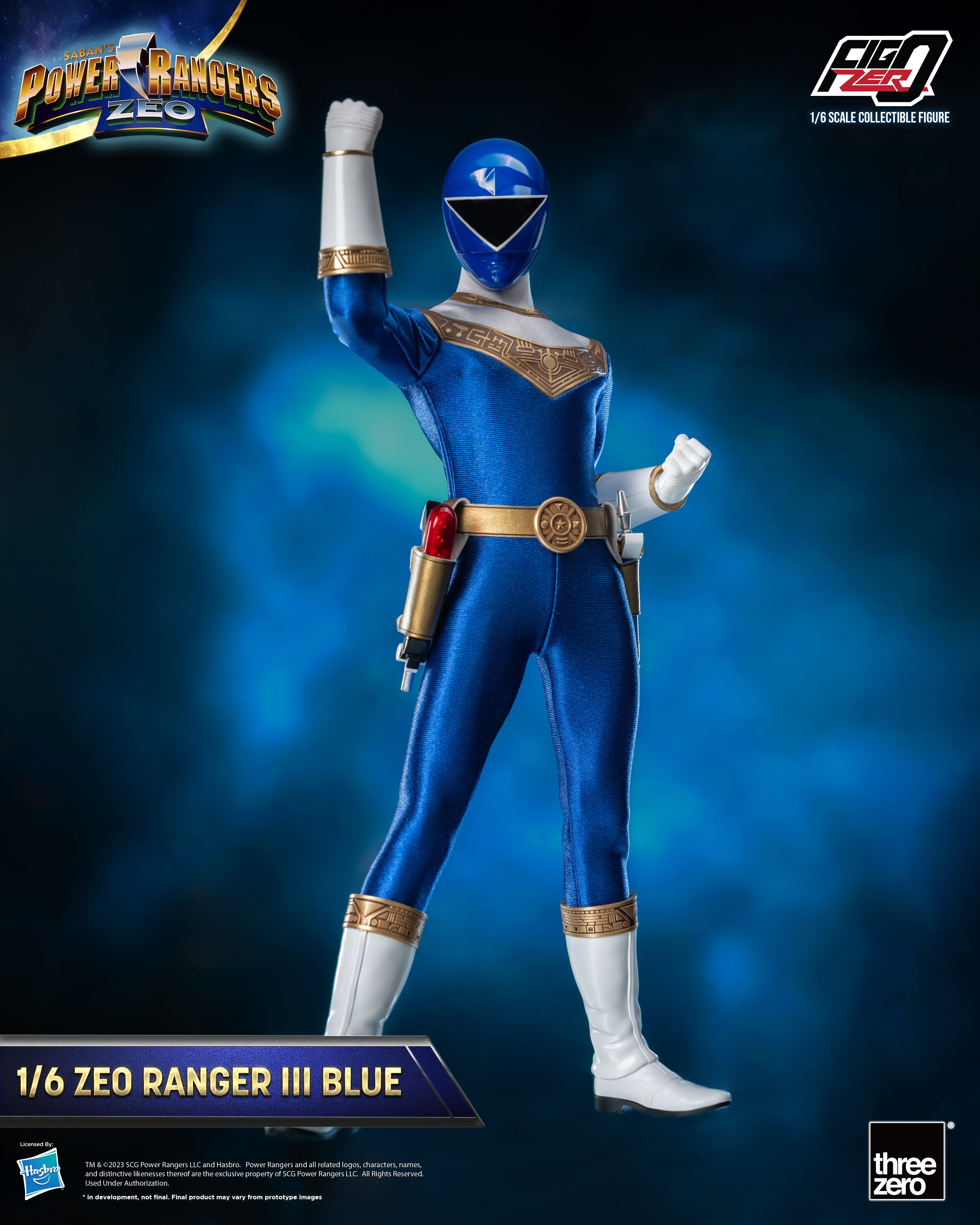 Power Rangers Zeo FigZero Zeo Rangers 1/6 Scale Figure 5-Pack (Reissue) Gallery Image 35