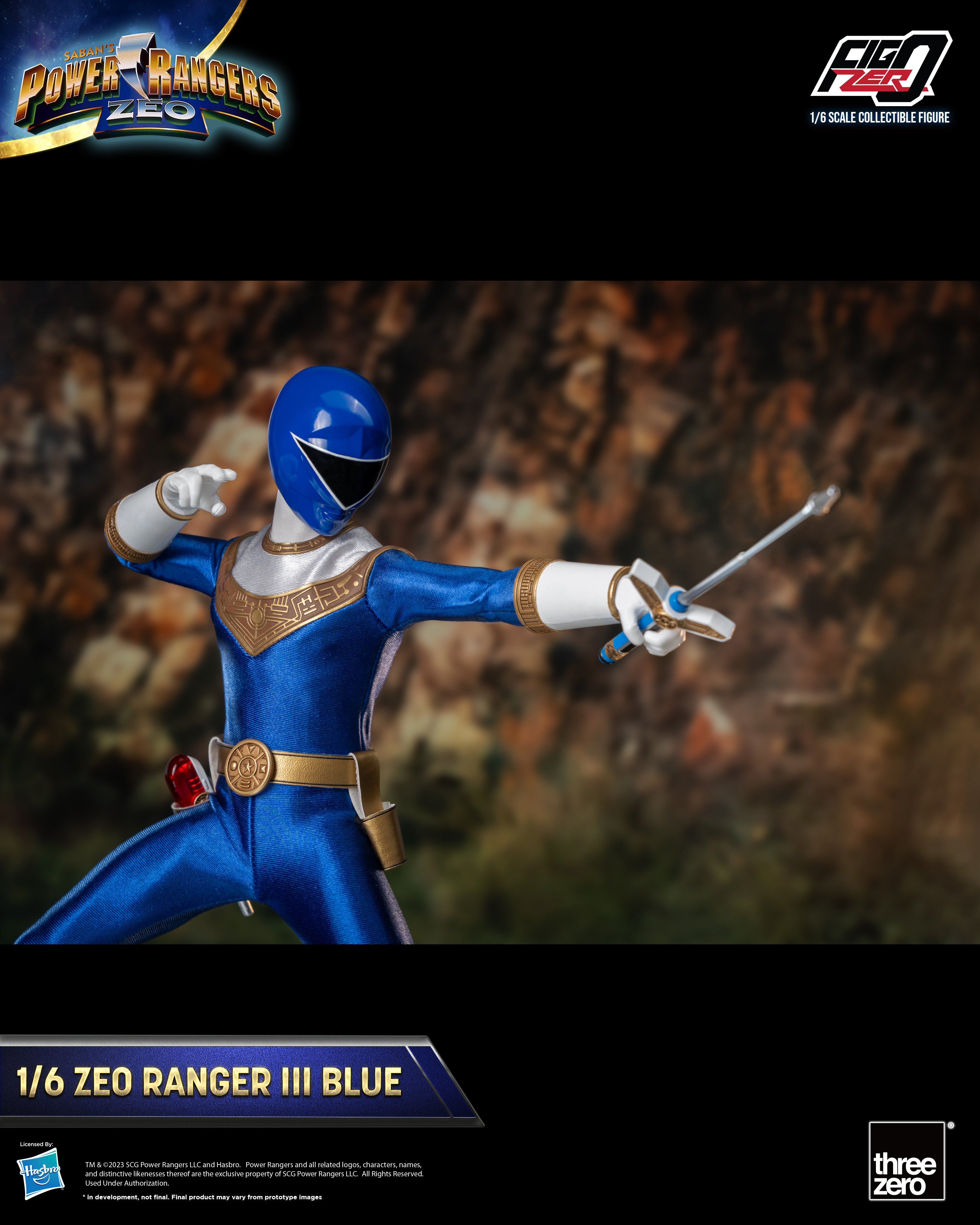 Power Rangers Zeo FigZero Zeo Rangers 1/6 Scale Figure 5-Pack (Reissue) Gallery Image 40