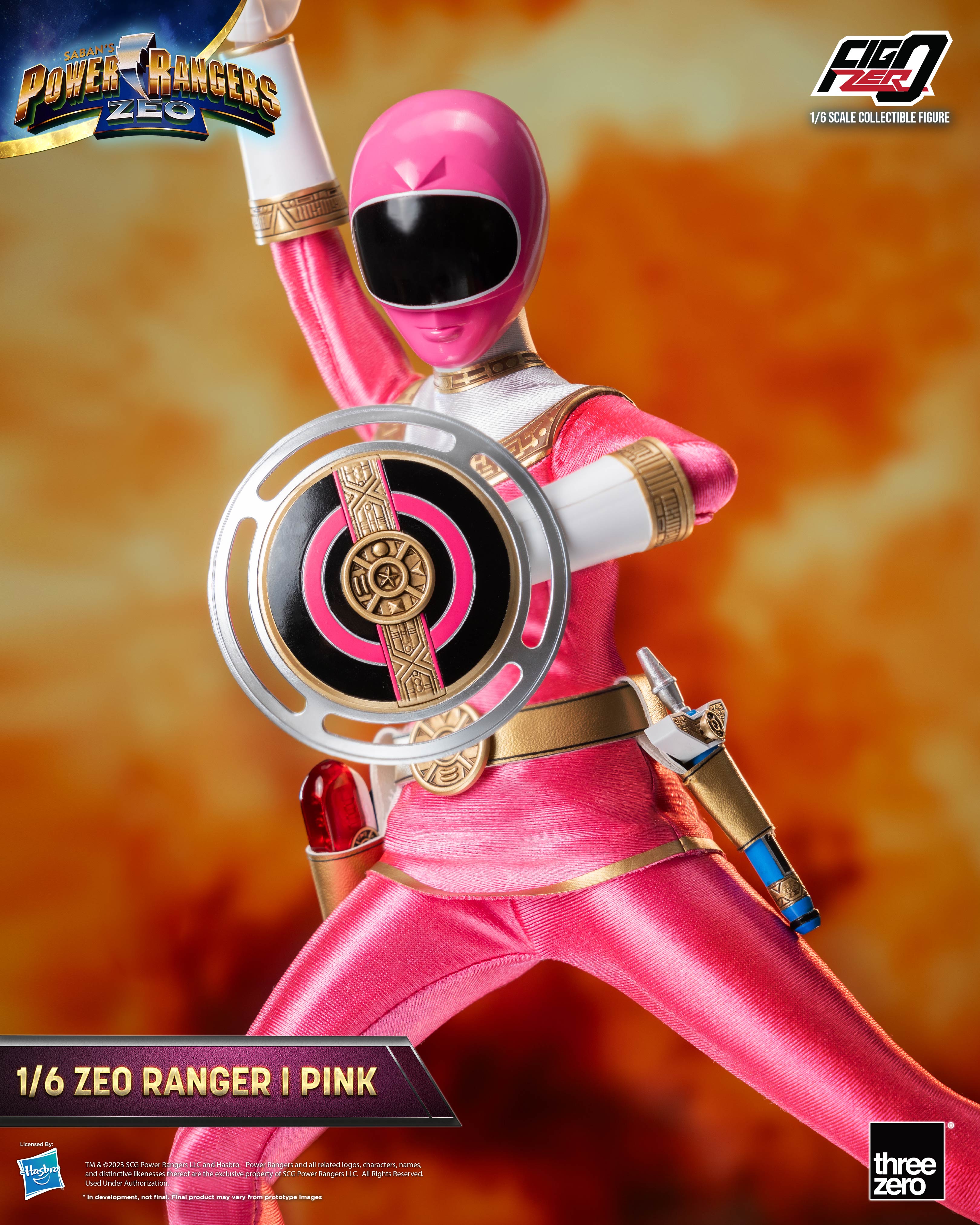 Power Rangers Zeo FigZero Zeo Rangers 1/6 Scale Figure 5-Pack (Reissue) Gallery Image 14