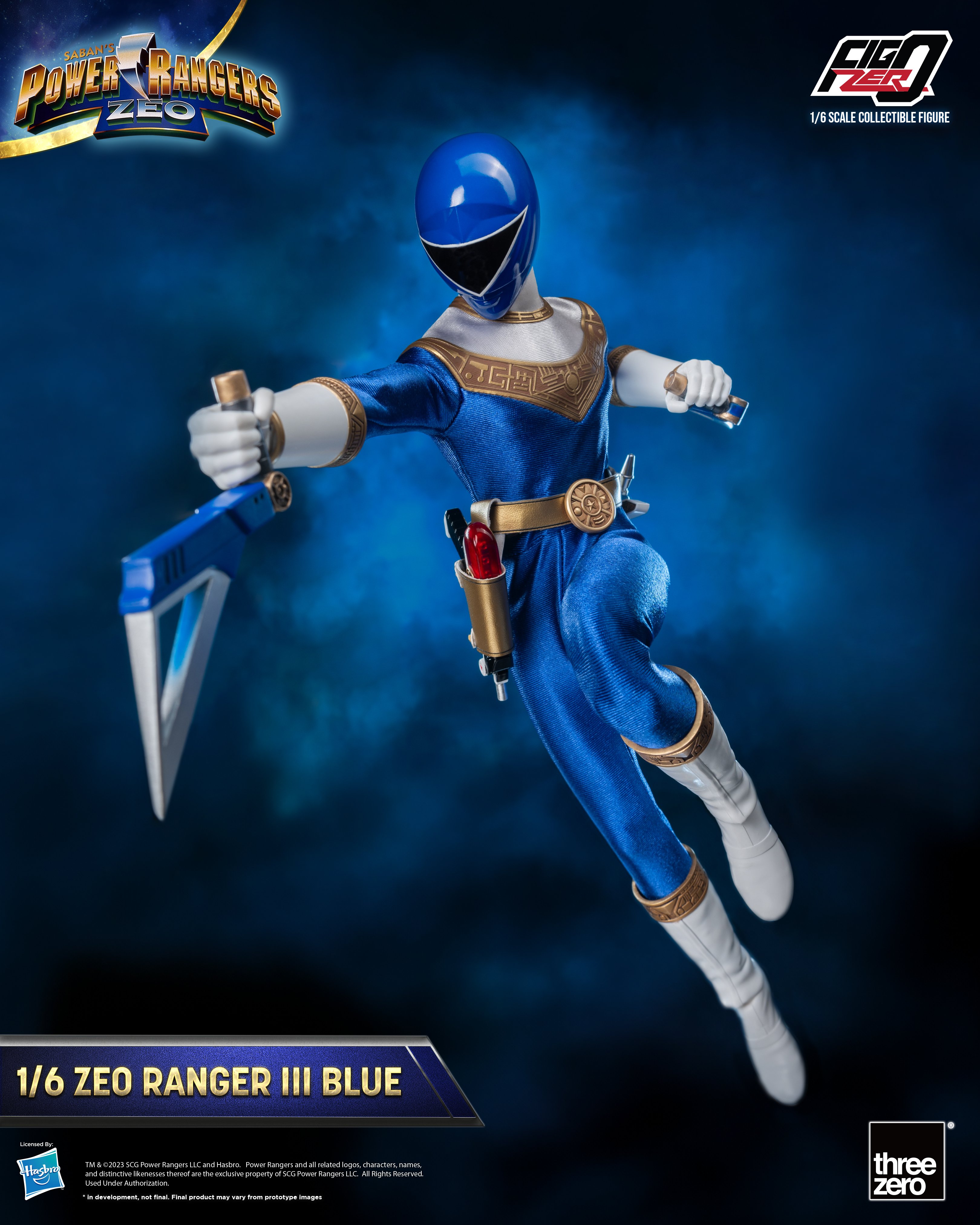 Power Rangers Zeo FigZero Zeo Rangers 1/6 Scale Figure 5-Pack (Reissue) Gallery Image 36