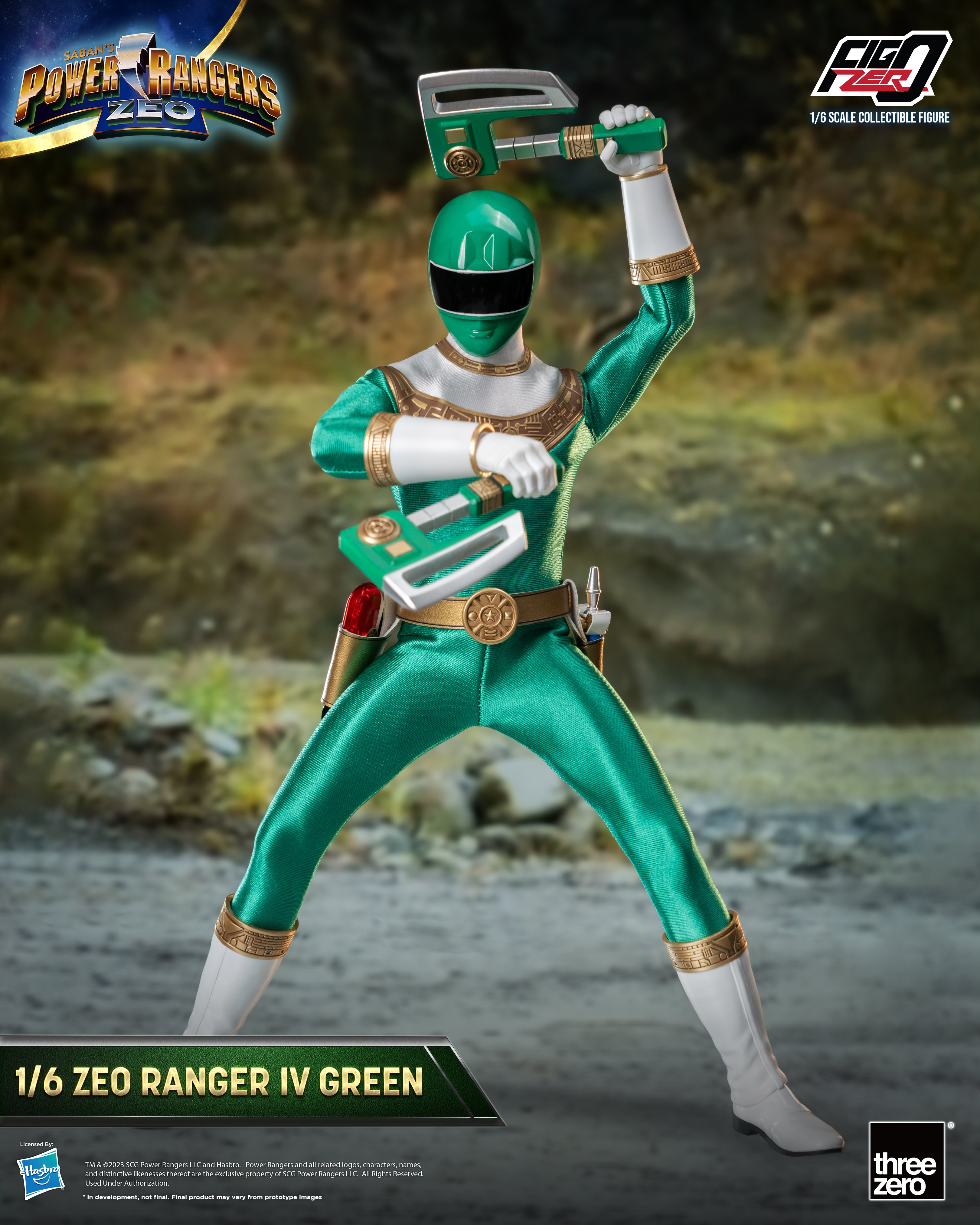 Power Rangers Zeo FigZero Zeo Rangers 1/6 Scale Figure 5-Pack (Reissue) Gallery Image 51