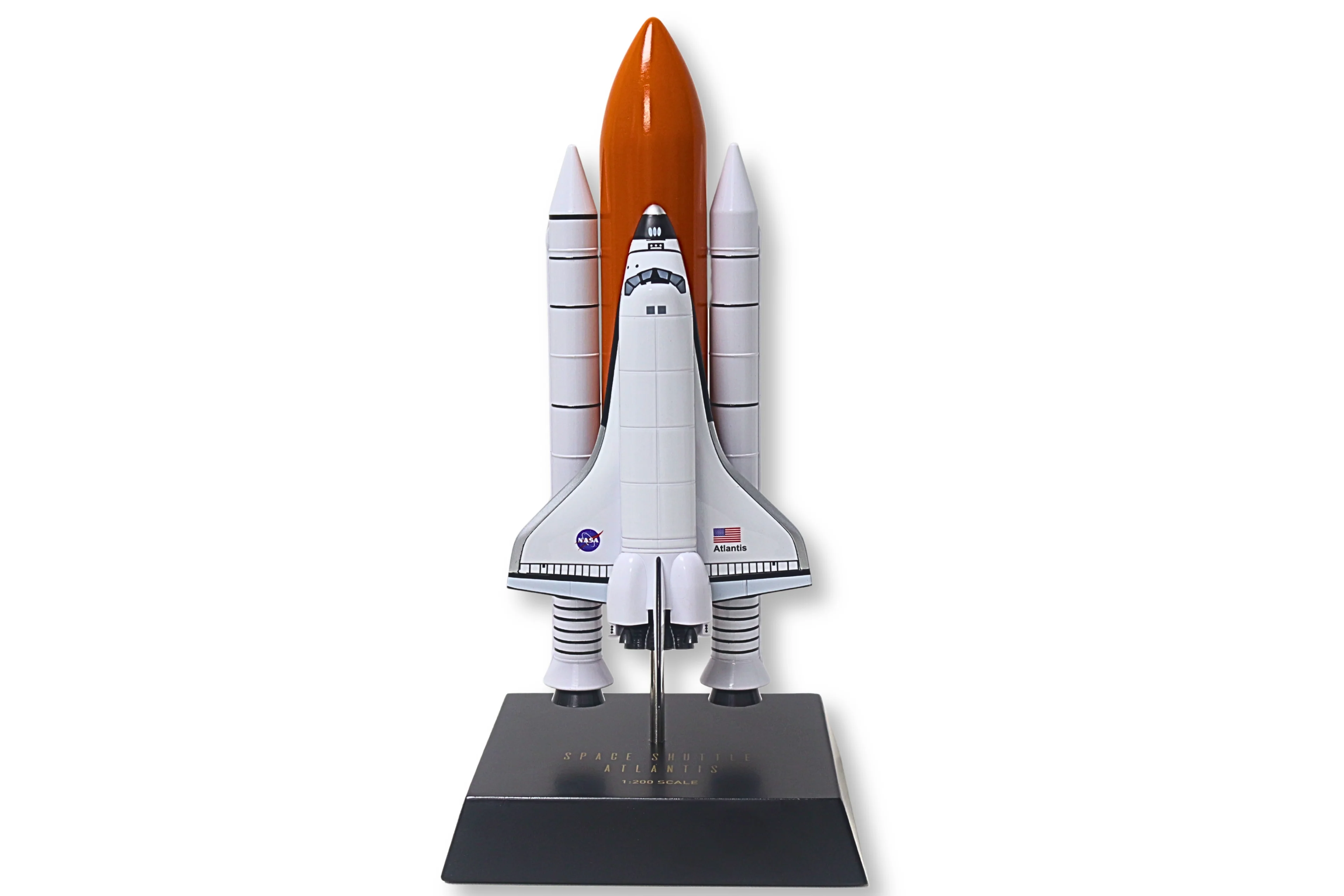 AtlasἌτλας,Titan, 高さ80 cm,アトラース Executive Series Space Shuttle Atlantis Full Stack 1/200 Scale Replica