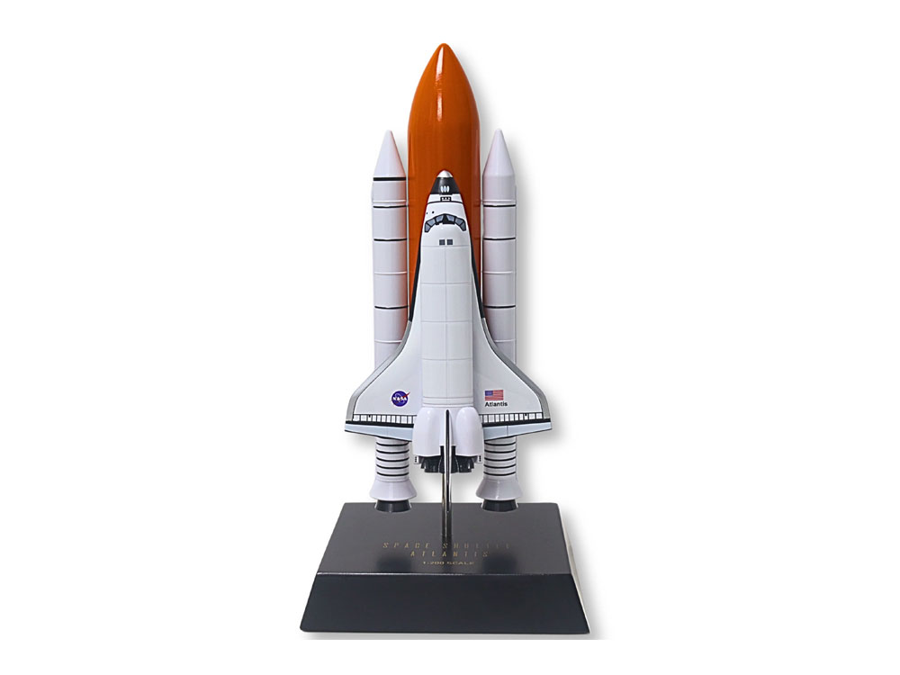 Executive Series Space Shuttle Atlantis Full Stack 1/200 Scale Replica