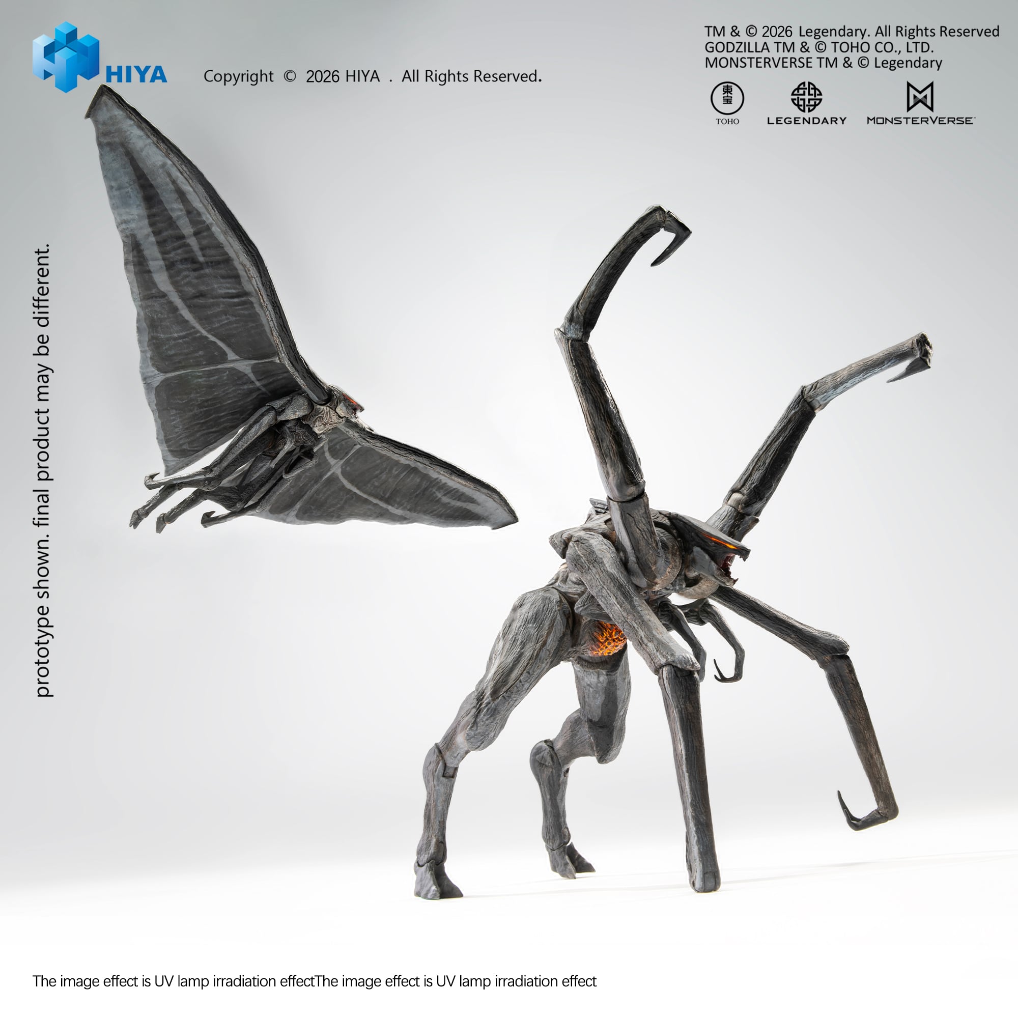 Godzilla (2014) Male & Female Muto Action Figure Set