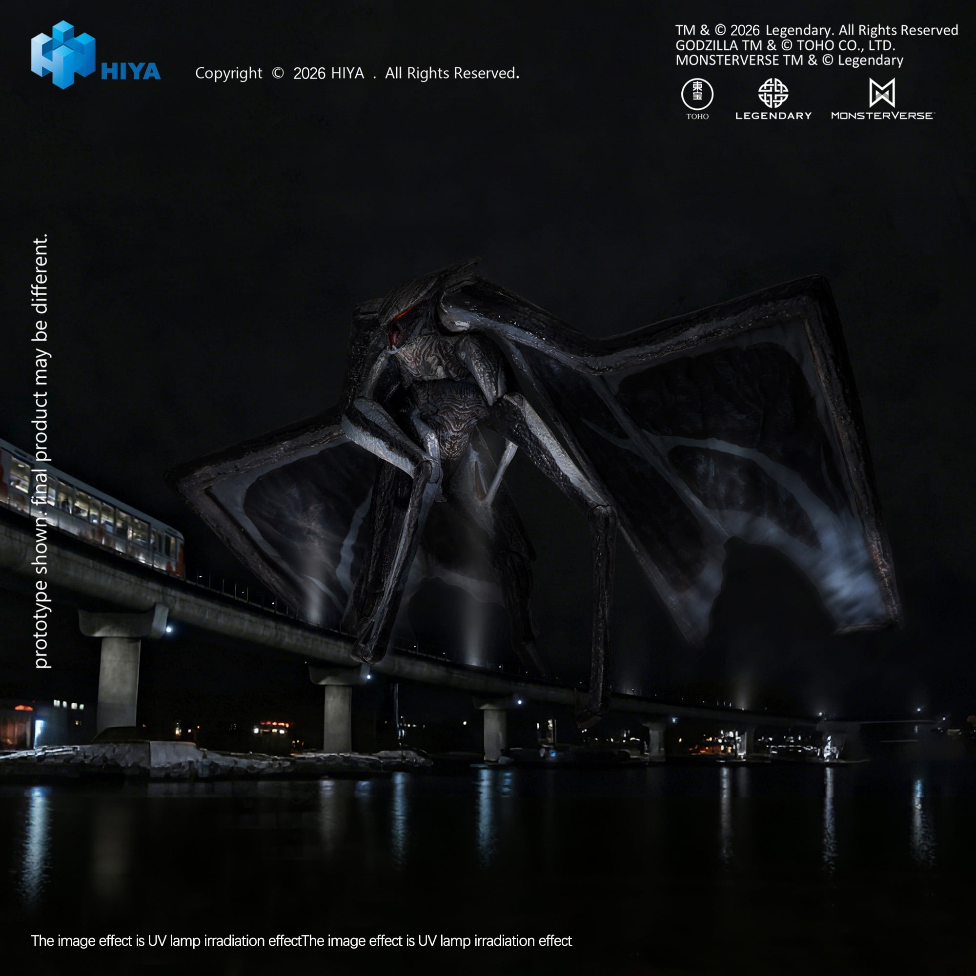 Godzilla (2014) Male & Female Muto Action Figure Set
