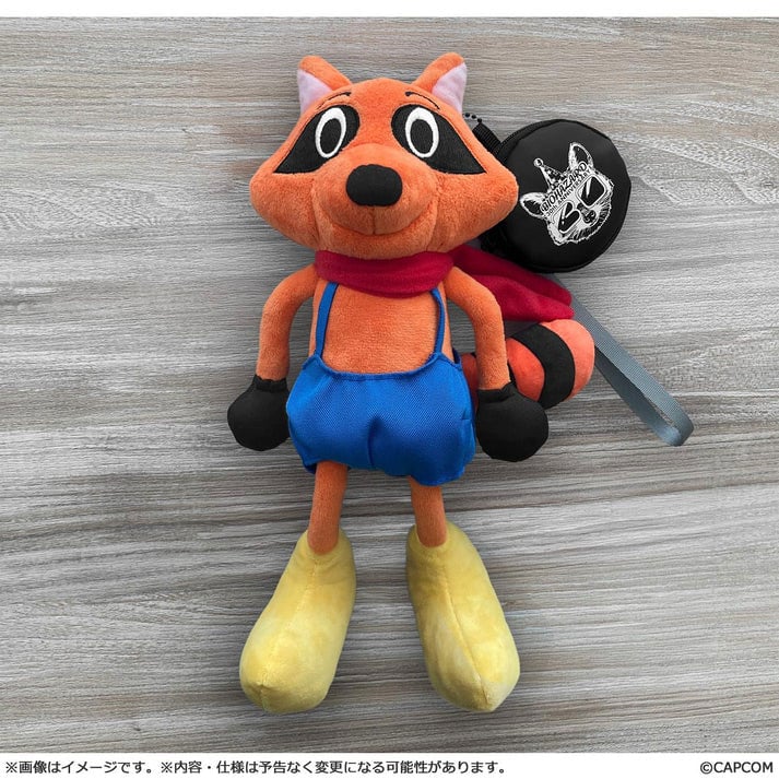 Resident Evil 30th Anniversary Mr. Raccoon Plush