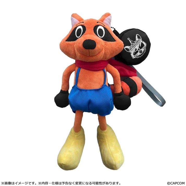 Resident Evil 30th Anniversary Mr. Raccoon Plush