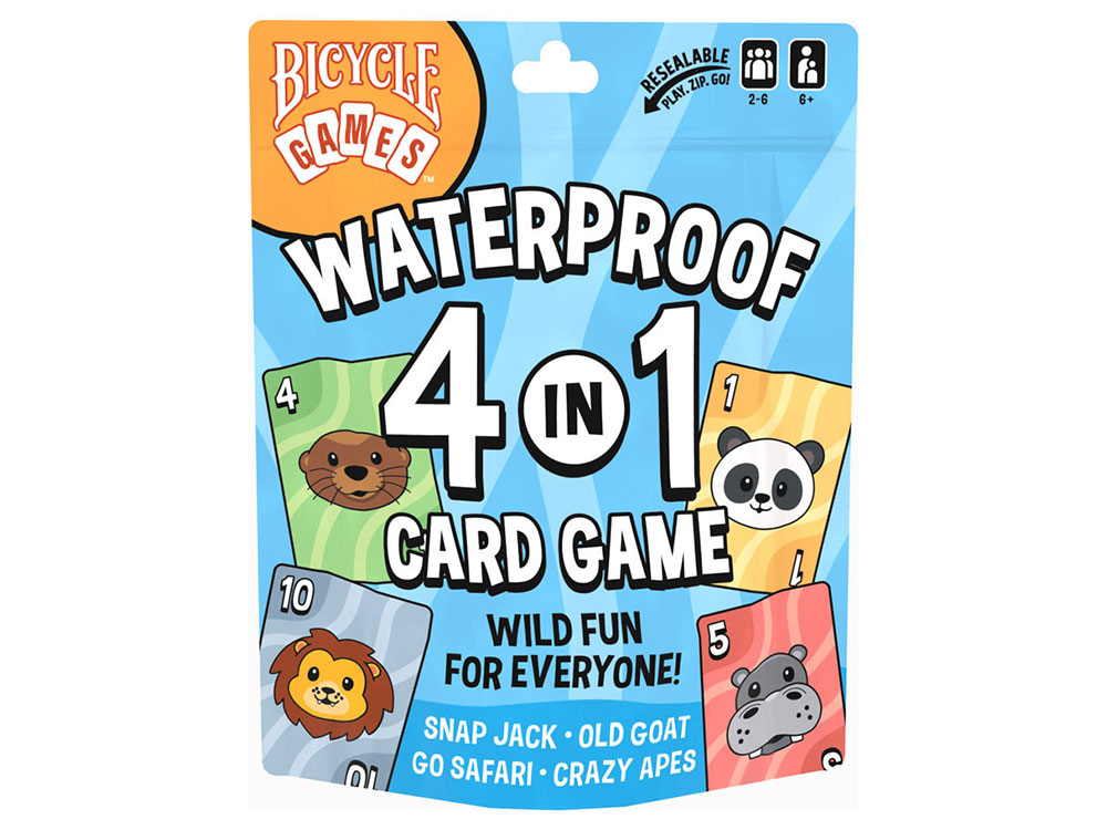 Bicycle: Waterproof 4 in 1 Card Game Gallery Image 1