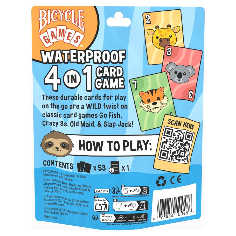 Bicycle: Waterproof 4 in 1 Card Game Gallery Image 3