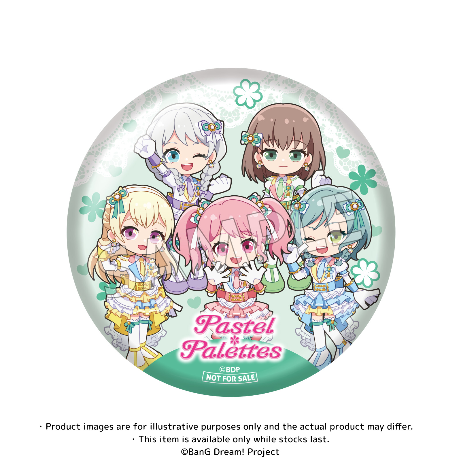 BanG Dream! PalVerse Pastel Palettes Box of 6 Figures