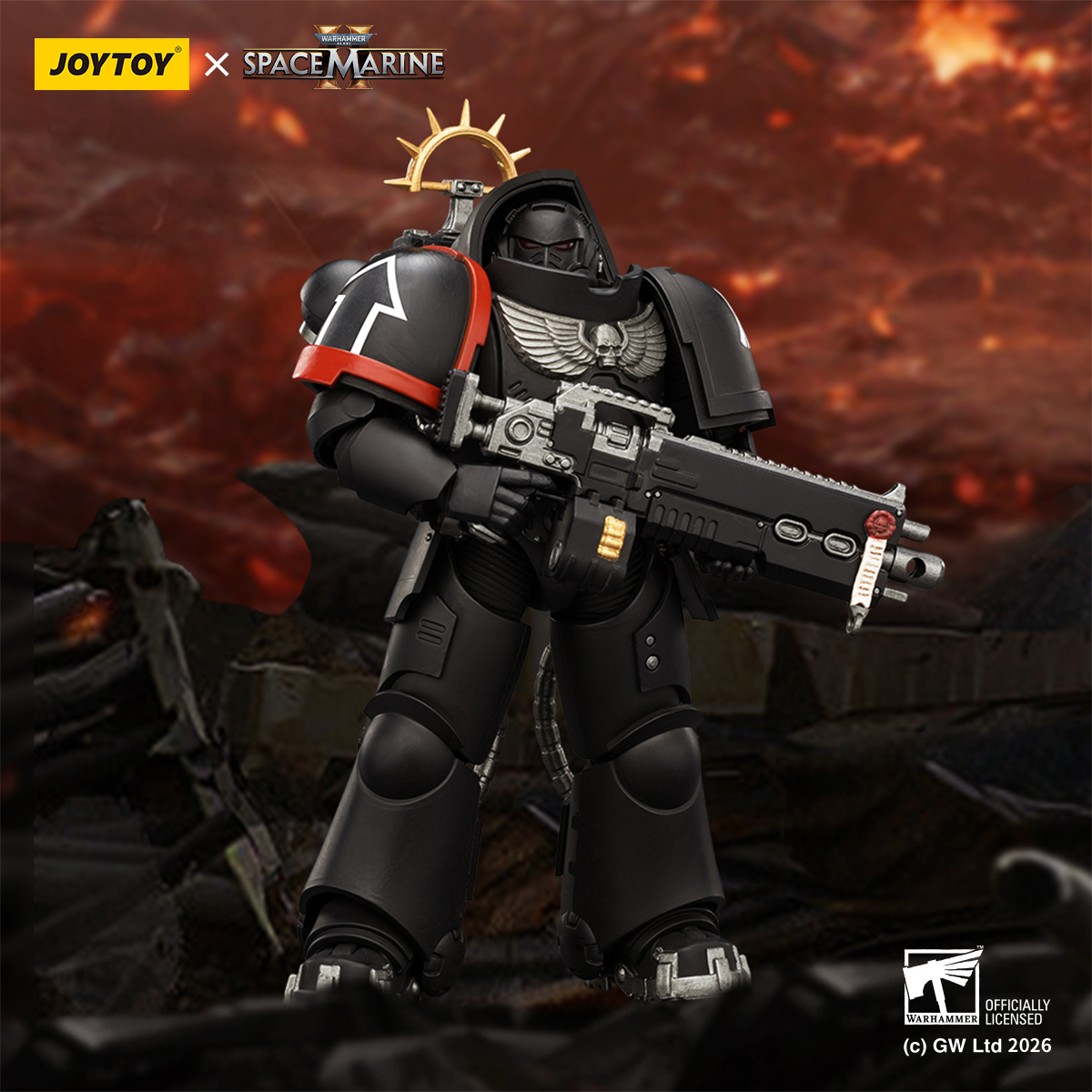 Warhammer 40,000: Space Marine 2 Raven Guard Heavy Intercessor