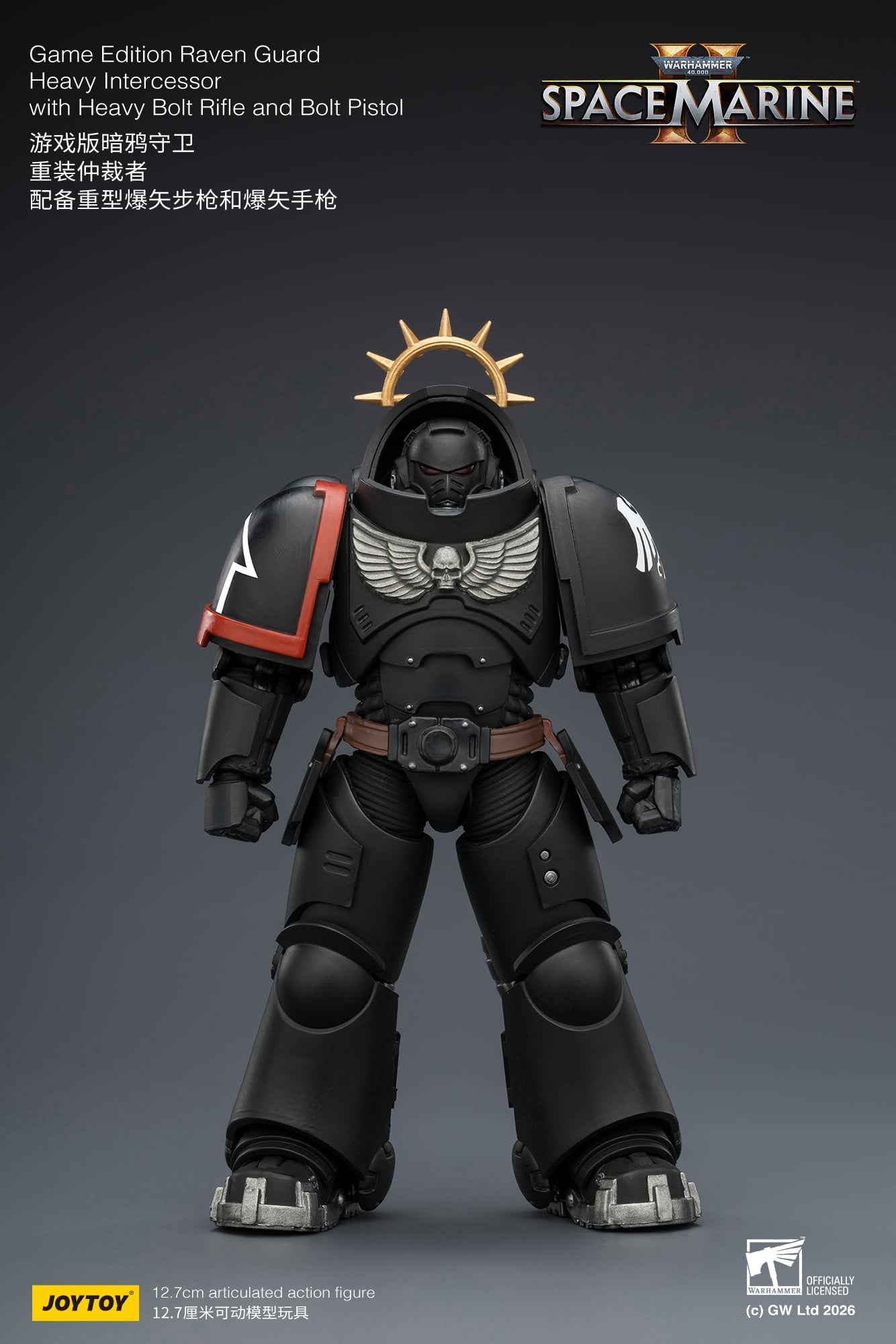 Warhammer 40,000: Space Marine 2 Raven Guard Heavy Intercessor