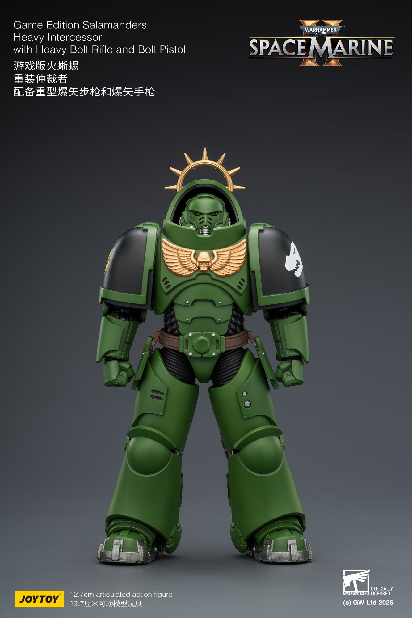 Warhammer 40,000: Space Marine 2 Salamanders Heavy Intercessor