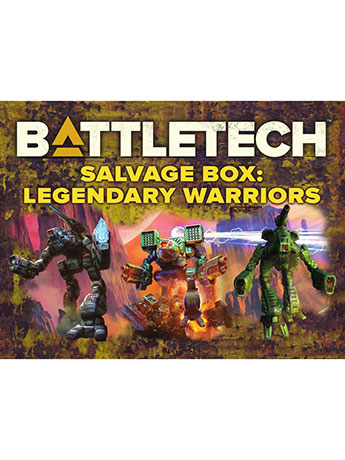 BattleTech: Salvage Box Legendary Warriors Display of 9 Boxes Gallery Image 2