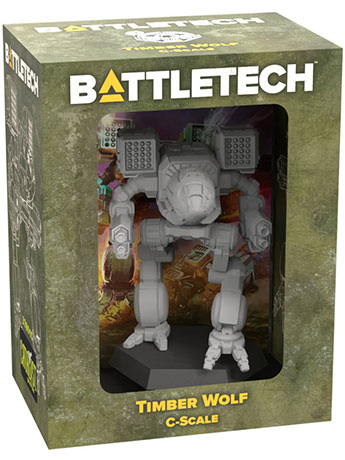 BattleTech: Timber Wolf C-Scale Miniature Gallery Image 2