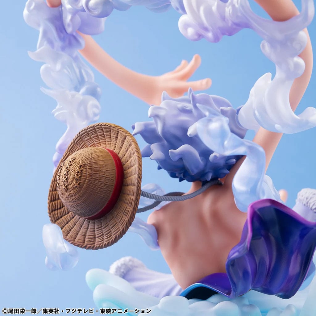One Piece Portrait of Pirates Evolutionary History Monkey D. Luffy (Gear 5) Figure Gallery Image 21