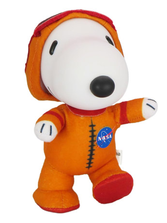 Peanuts FigureKey Snoopy Astronaut (Orange Suit) 4.5
