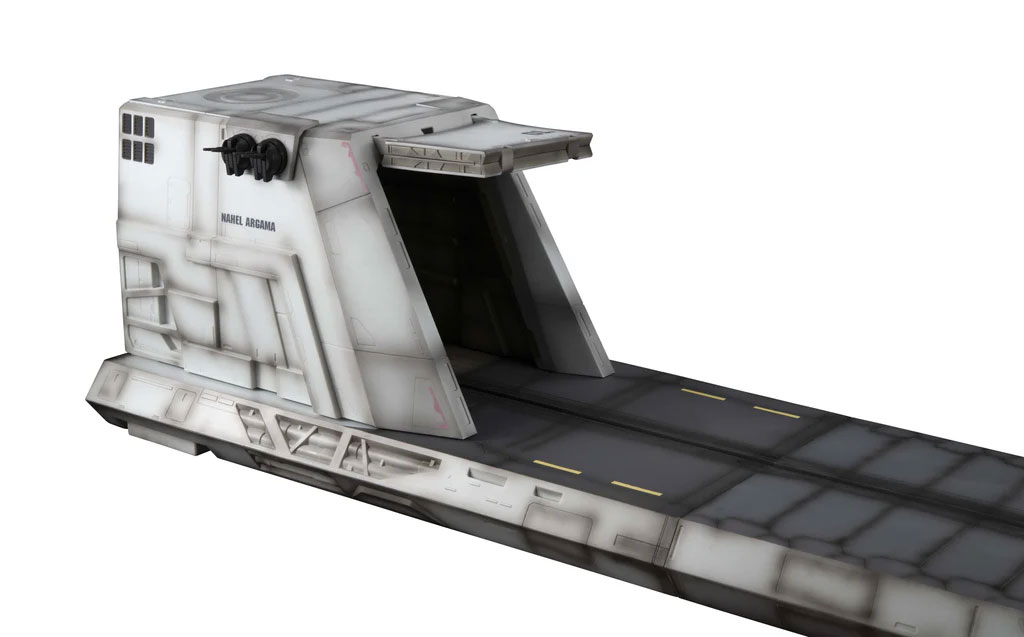 Mobile Suit Gundam Unicorn Realistic Model Series Nahel Argama Catapult Deck (UC Ver.) 1/144 Scale Structure Gallery Image 6