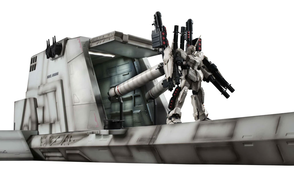 Mobile Suit Gundam Unicorn Realistic Model Series Nahel Argama Catapult Deck (UC Ver.) 1/144 Scale Structure Gallery Image 10