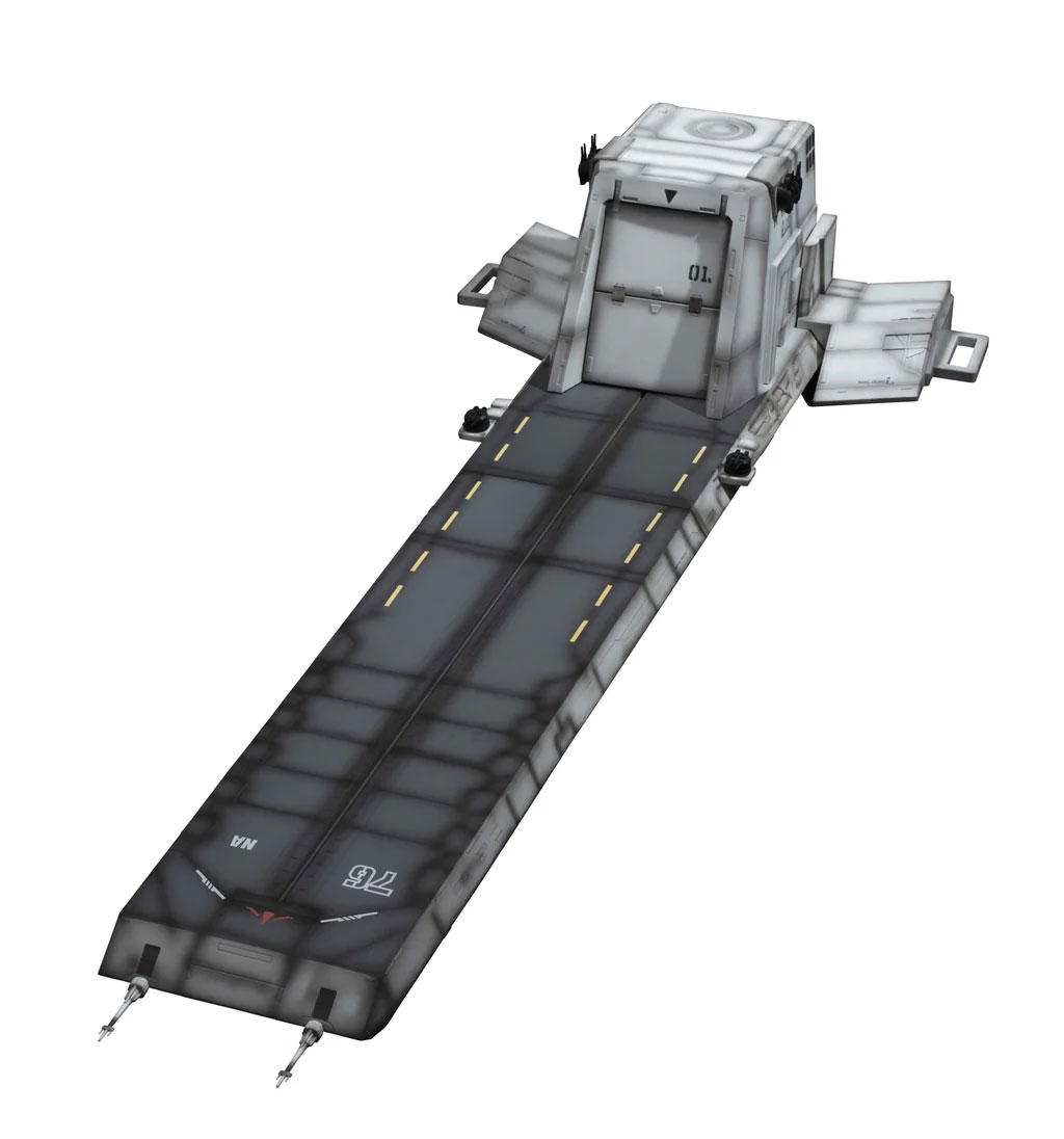 Mobile Suit Gundam Unicorn Realistic Model Series Nahel Argama Catapult Deck (UC Ver.) 1/144 Scale Structure Gallery Image 3