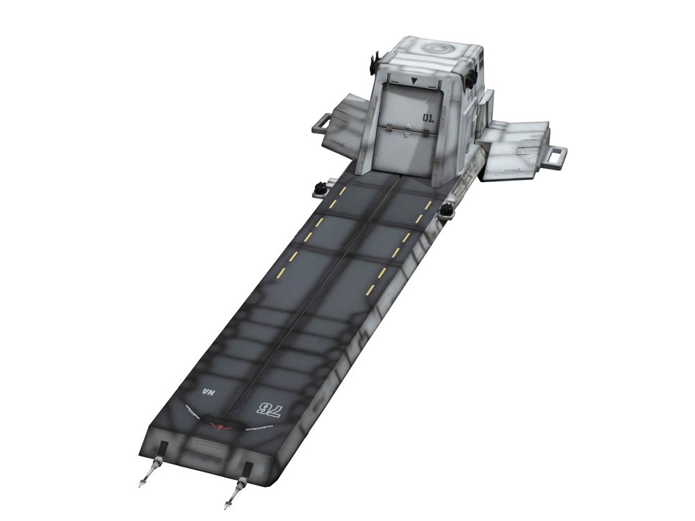 Mobile Suit Gundam Unicorn Realistic Model Series Nahel Argama Catapult Deck (UC Ver.) 1/144 Scale Structure Gallery Image 1