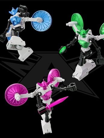 Microman T-Spark LegacySoul Microman Acroyear 2 Exclusive 3 Action Figure Set Gallery Image 2