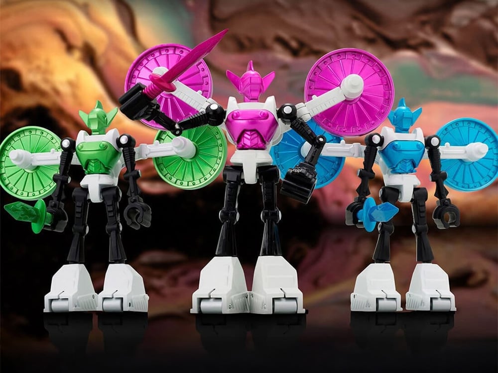 Microman T-Spark LegacySoul Microman Acroyear 2 Exclusive 3 Action Figure Set Gallery Image 1