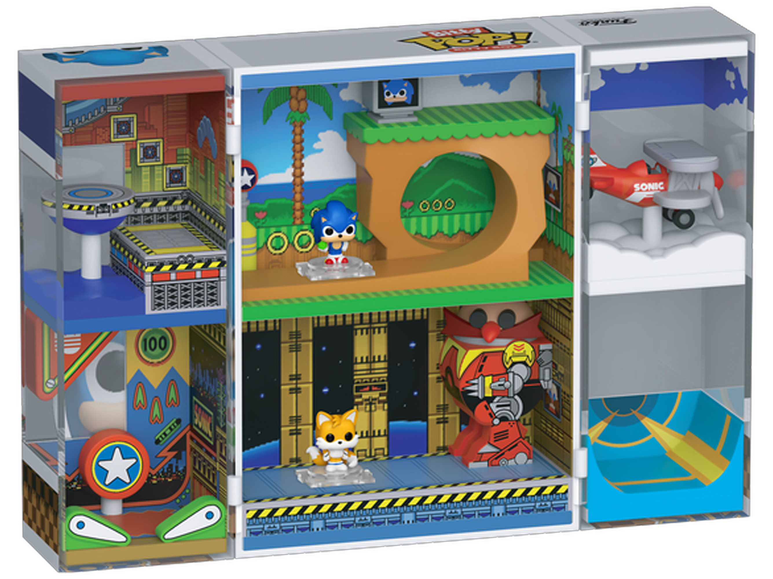Sonic the Hedgehog Bitty Pop! Bitty Box Sonic 2 Diorama Set Gallery Image 9