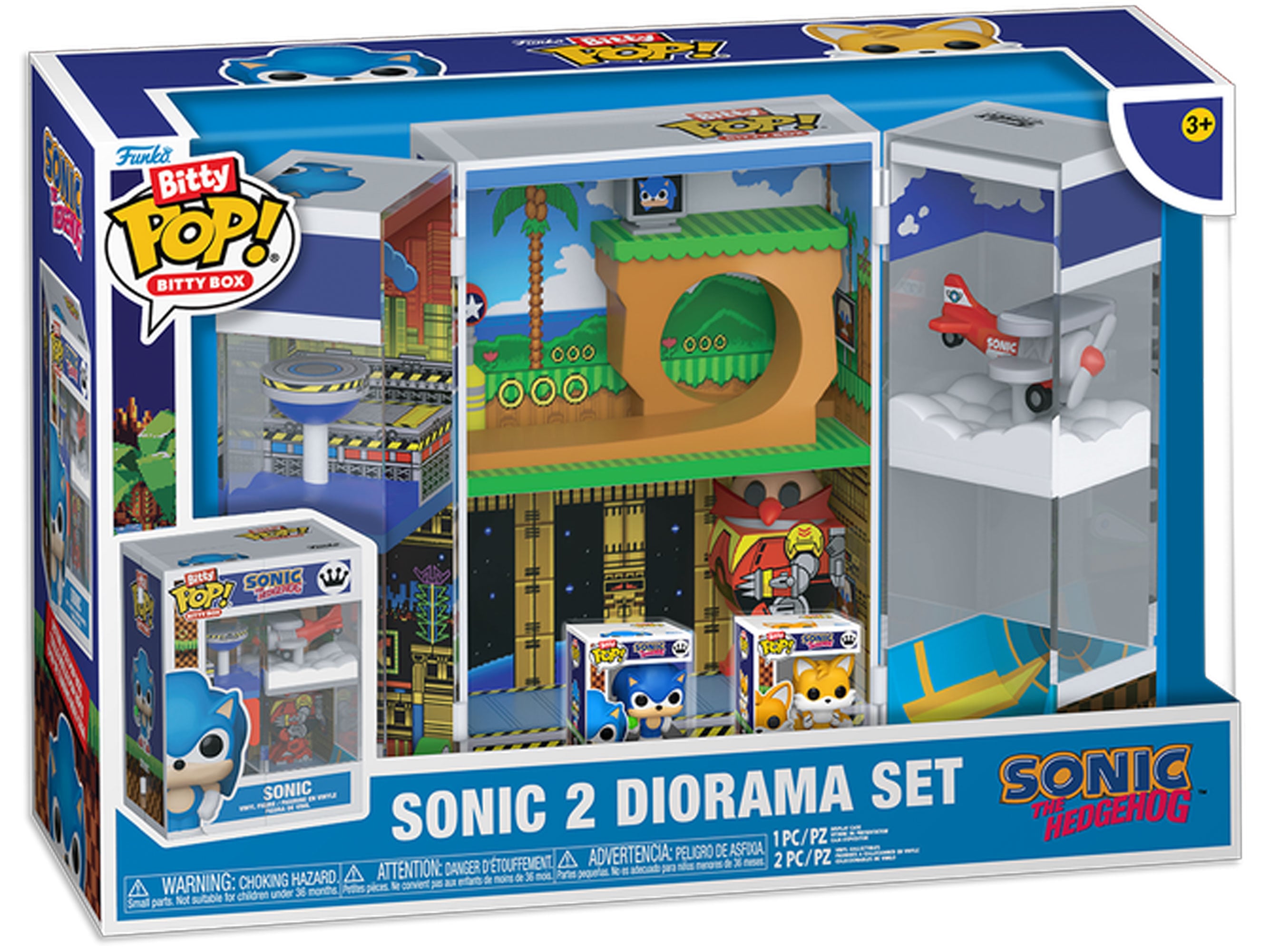 Sonic the Hedgehog Bitty Pop! Bitty Box Sonic 2 Diorama Set Gallery Image 6