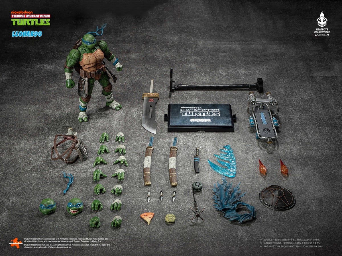 Teenage Mutant Ninja Turtles HB0103 Leonardo (Deluxe Ver.) Action