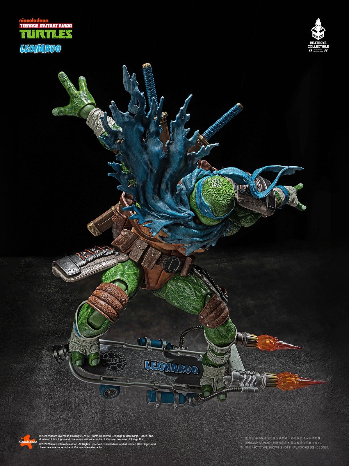 Teenage Mutant Ninja Turtles HB0103 Leonardo (Deluxe Ver.) Action