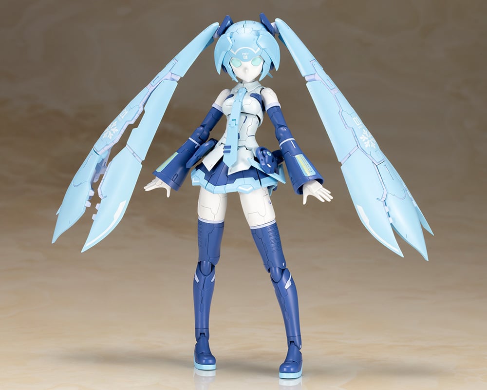 Vocaloid Frame Music Girl Frame Artist Snow Miku 1/100 Scale Model Kit Gallery Image 3