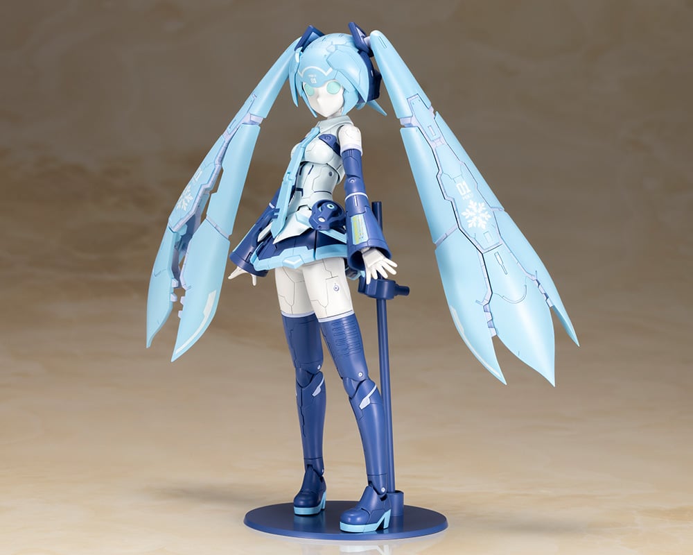 Vocaloid Frame Music Girl Frame Artist Snow Miku 1/100 Scale Model Kit Gallery Image 4