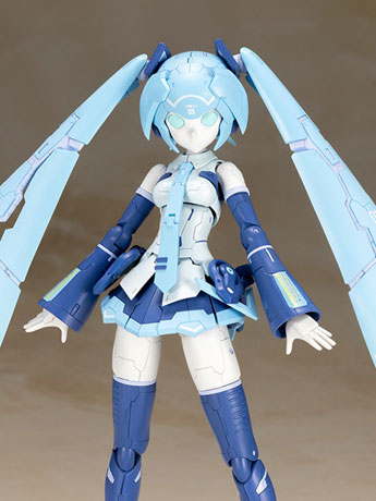 Vocaloid Frame Music Girl Frame Artist Snow Miku 1/100 Scale Model Kit Gallery Image 2