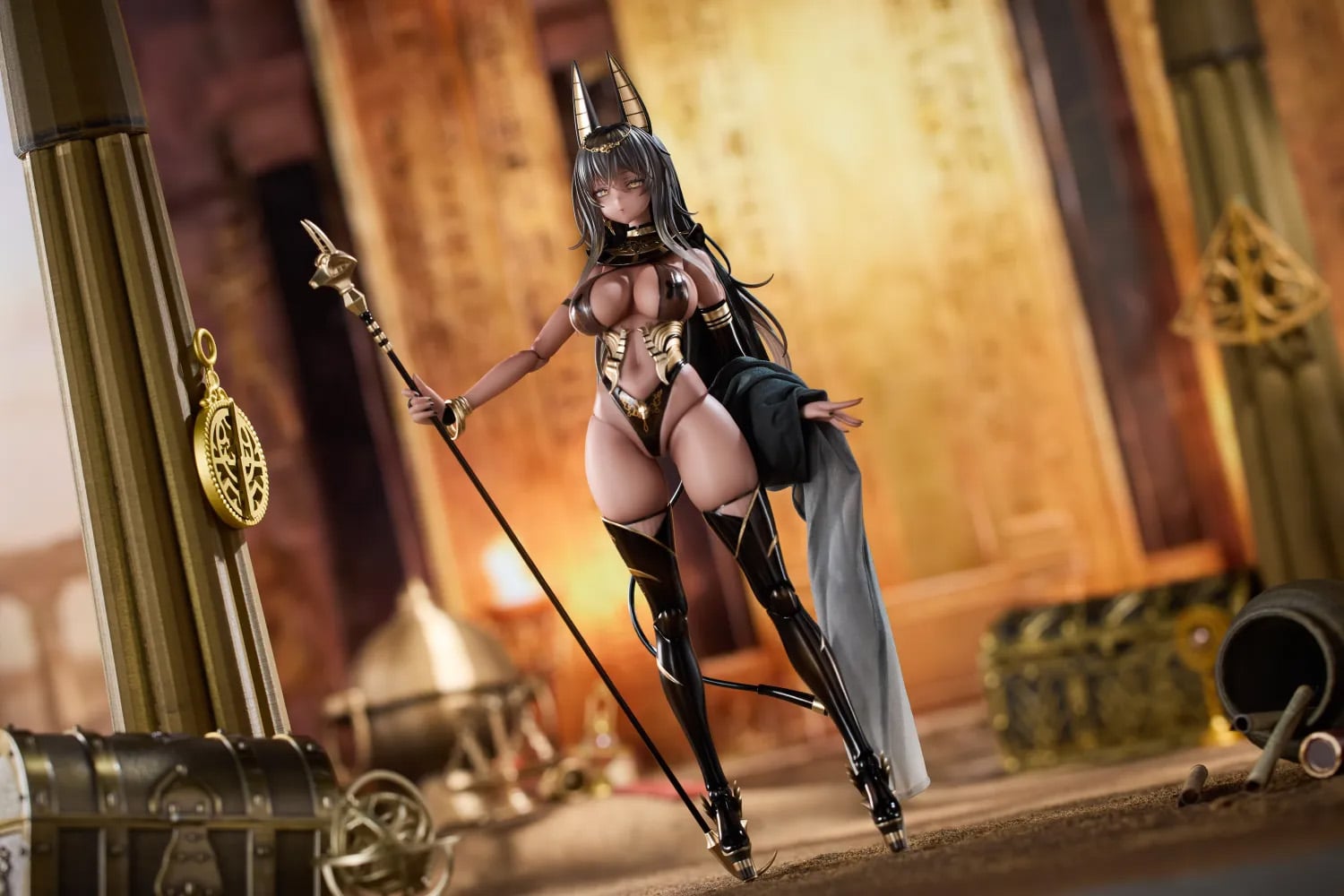Priestess Shibuna (Deluxe Ver.) 1/12 Scale Action Figure Gallery Image 10