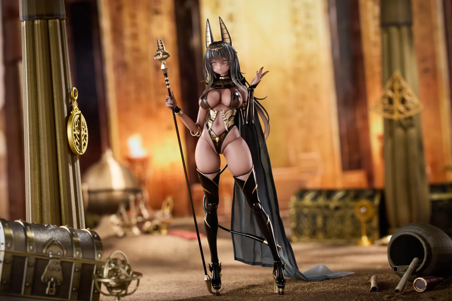 Priestess Shibuna (Deluxe Ver.) 1/12 Scale Action Figure Gallery Image 11