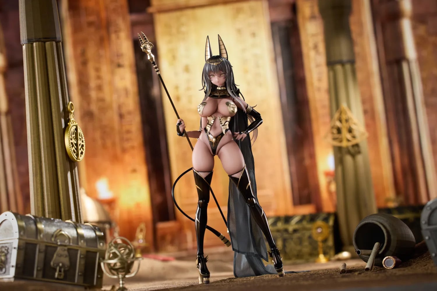 Priestess Shibuna (Deluxe Ver.) 1/12 Scale Action Figure Gallery Image 4