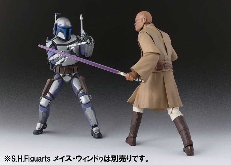 Star Wars S.H.Figuarts Jango Fett (Attack of the Clones) Gallery Image 9